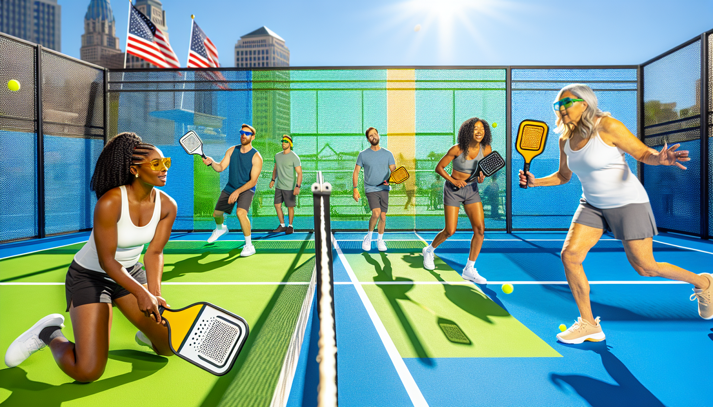 Height of a Pickleball Net vs Tennis Net Volair Pickleball