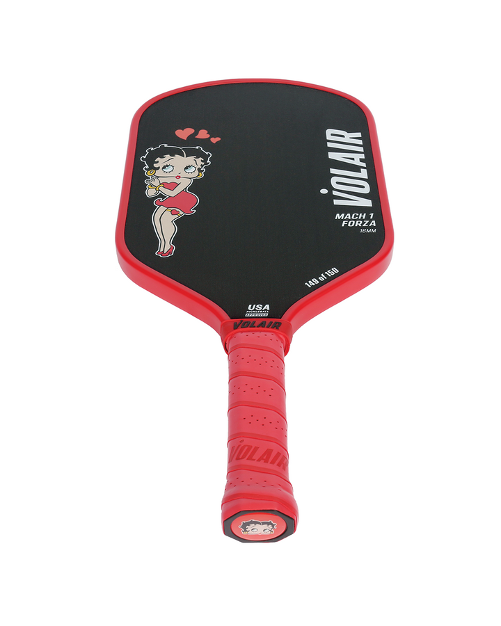 Mach 1 Forza Pickleball Paddle 16mm: Betty Boop "Classy"