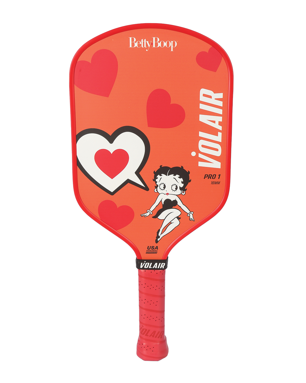 Pro 1 Pickleball Paddle 16mm: Betty Boop