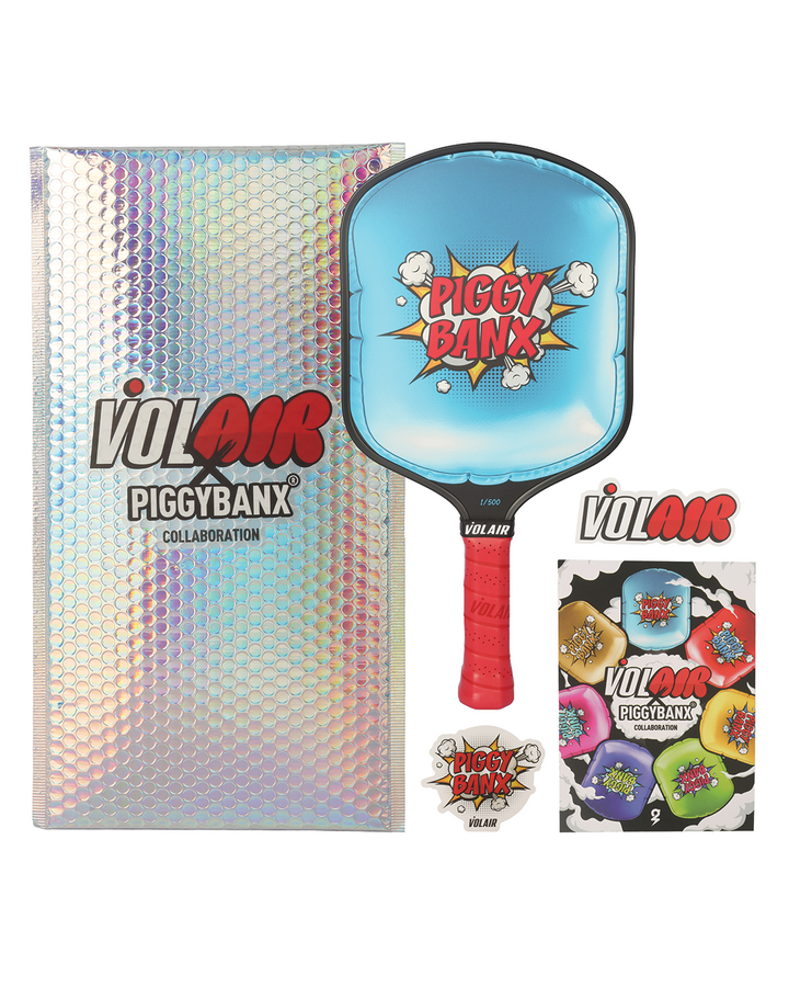 Volair x PiggyBanx Pro 2 16mm Pickleball Paddle