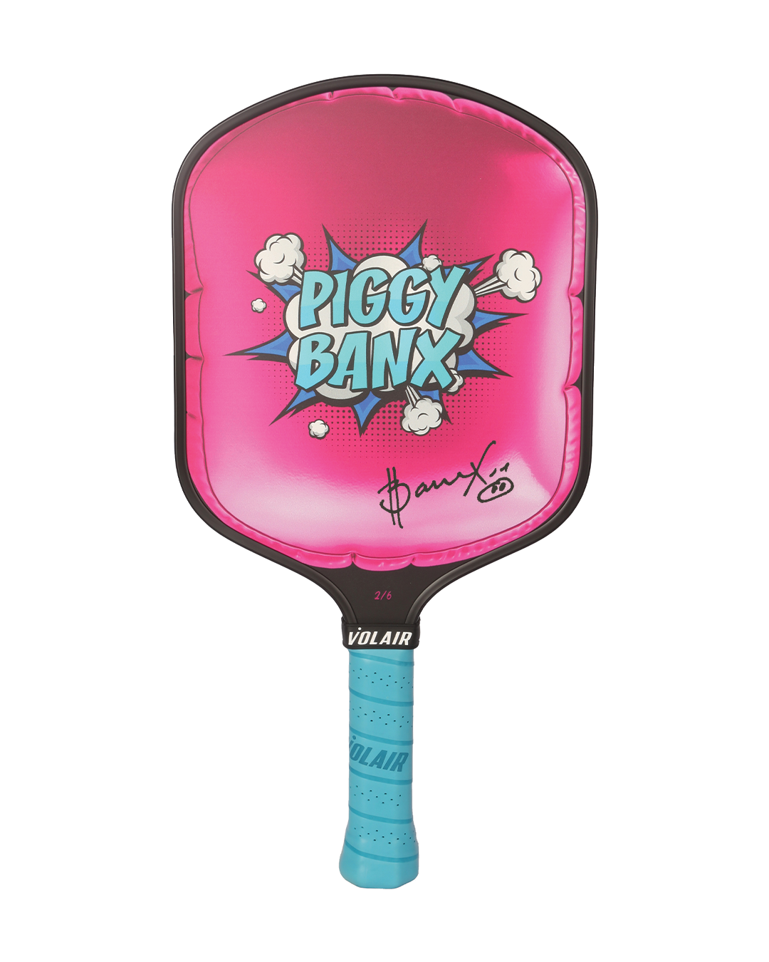 Volair x PiggyBanx Pro 2 16mm Pickleball Paddle