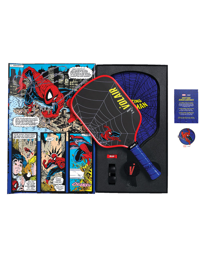 SHIFT EL Pickleball Paddle 14mm – Spider-Man