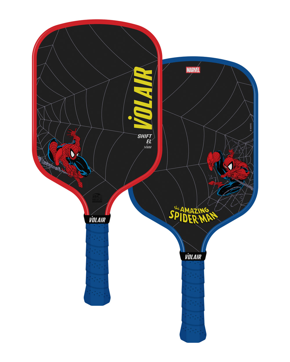 SHIFT EL Pickleball Paddle 14mm – Spider-Man