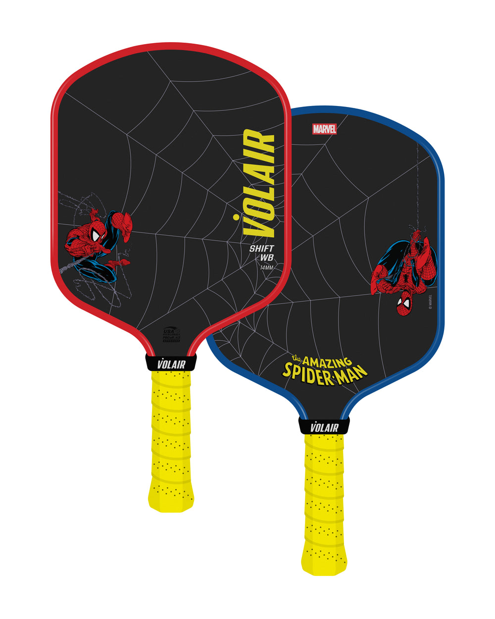 SHIFT WB Pickleball Paddle 14mm – Spider-Man