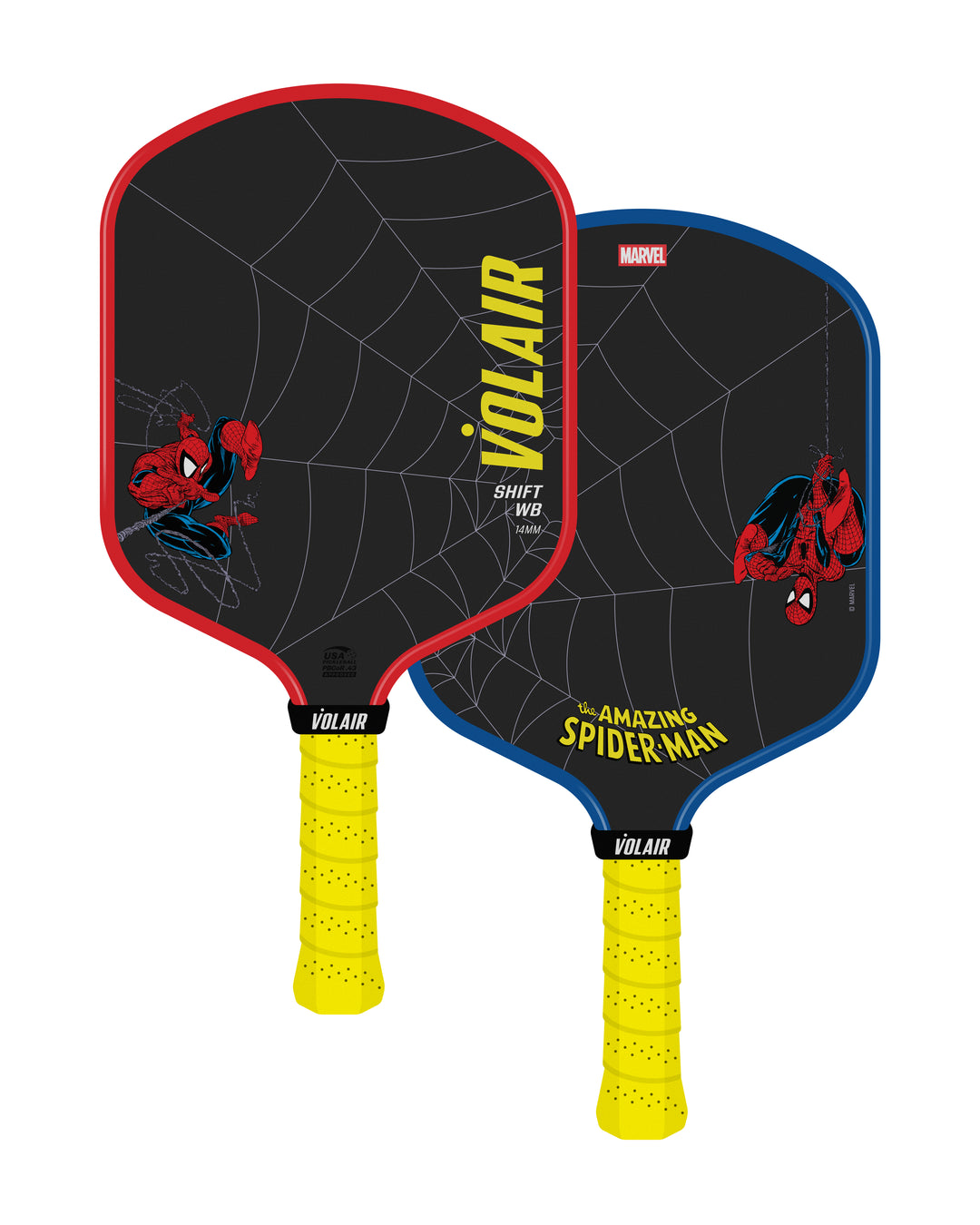 SHIFT WB Pickleball Paddle 14mm – Spider-Man